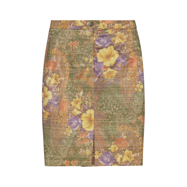 Monique Singh Floral Pencil Skirt