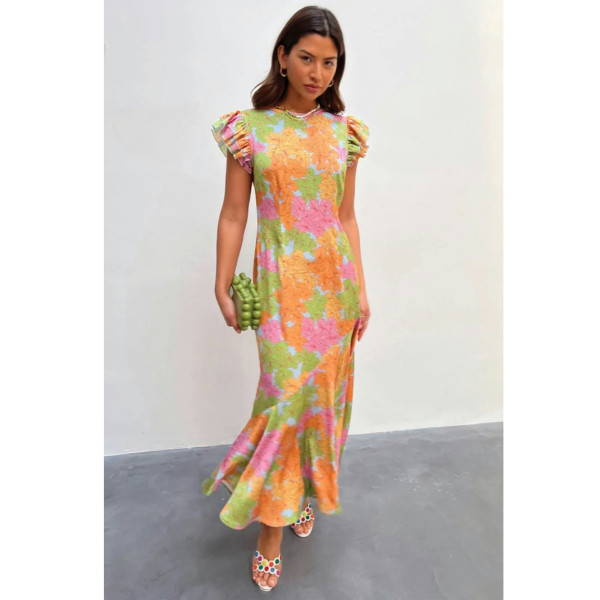 Never Fully Dressed Remi Floral Midi Dress
