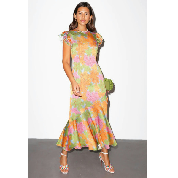 Never Fully Dressed Remi Floral Midi Dress