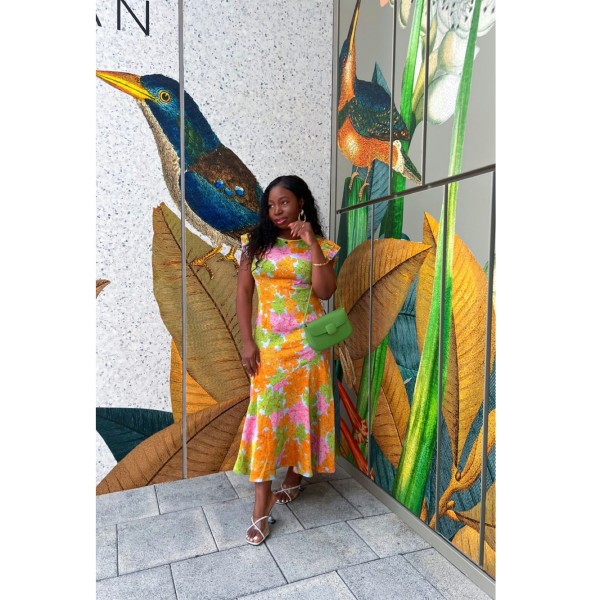 Never Fully Dressed Remi Floral Midi Dress