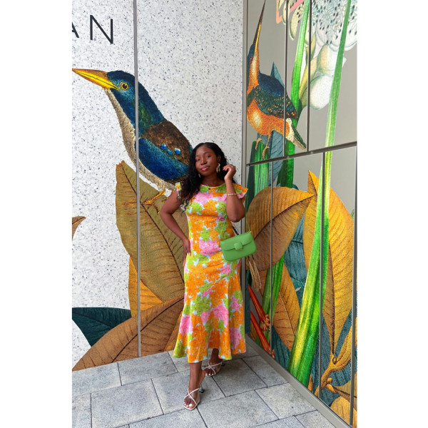 Never Fully Dressed Remi Floral Midi Dress